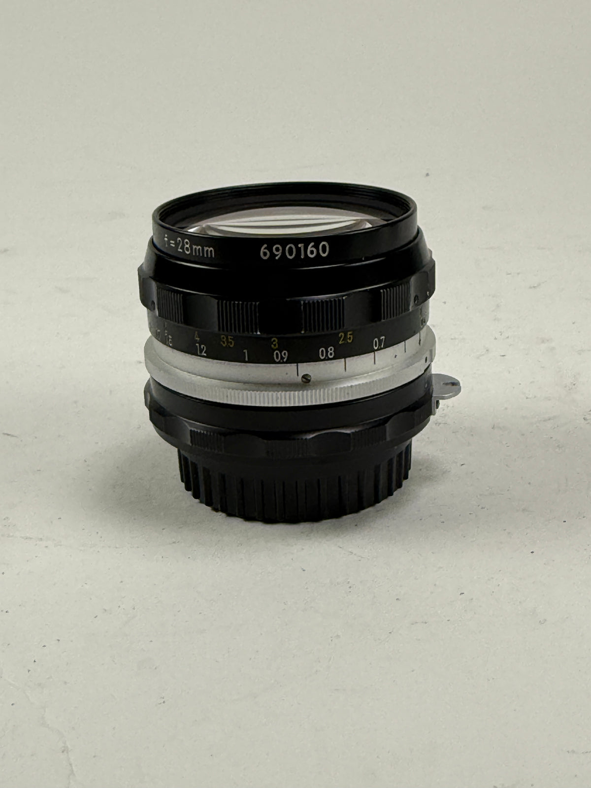 Nikon Nikkor H 2.8cm 28mm f3.5 Non Ai Lens
