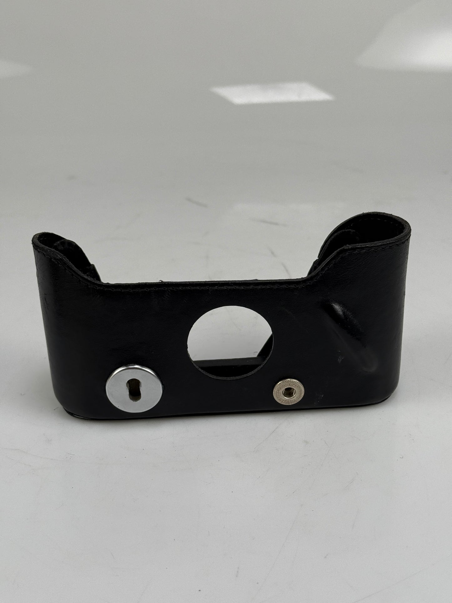 Black Leather Half Case - For Leica MP Rangefinder