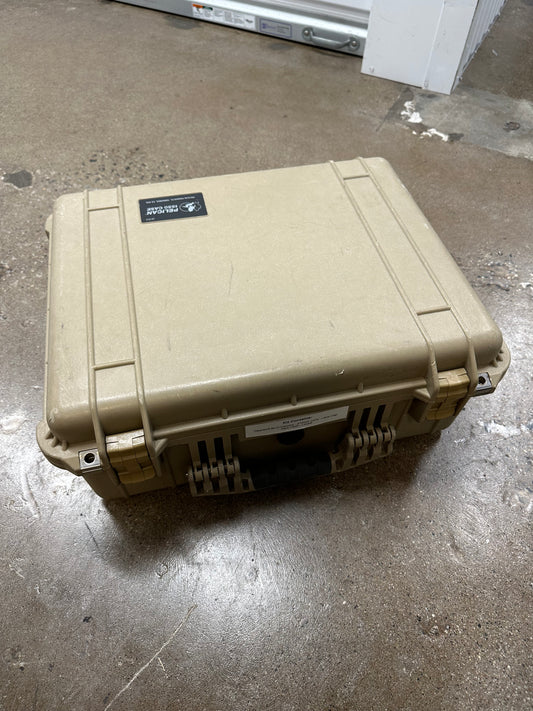 Pelican 1550 Protector Case  20.7 × 17.2 × 8.4"  tan  Water Tight