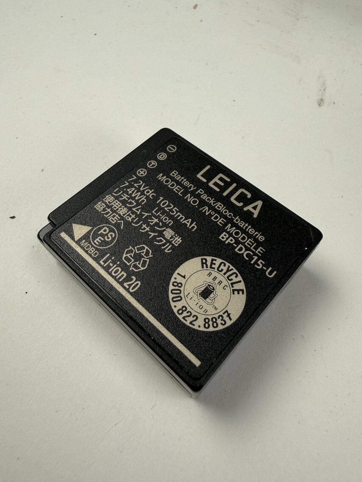 Genuine Leica BP-DC15-U Battery for Typ 109 C-Lux D-Lux D-Lux 7 Camera OEM