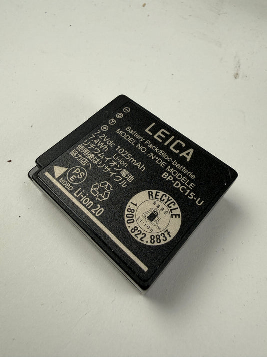 Genuine Leica BP-DC15-U Battery for Typ 109 C-Lux D-Lux D-Lux 7 Camera OEM