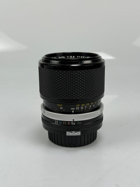 Nikon zoom NIKKOR 43-86mm f3.5 non Ai MF Manual Focus Lens