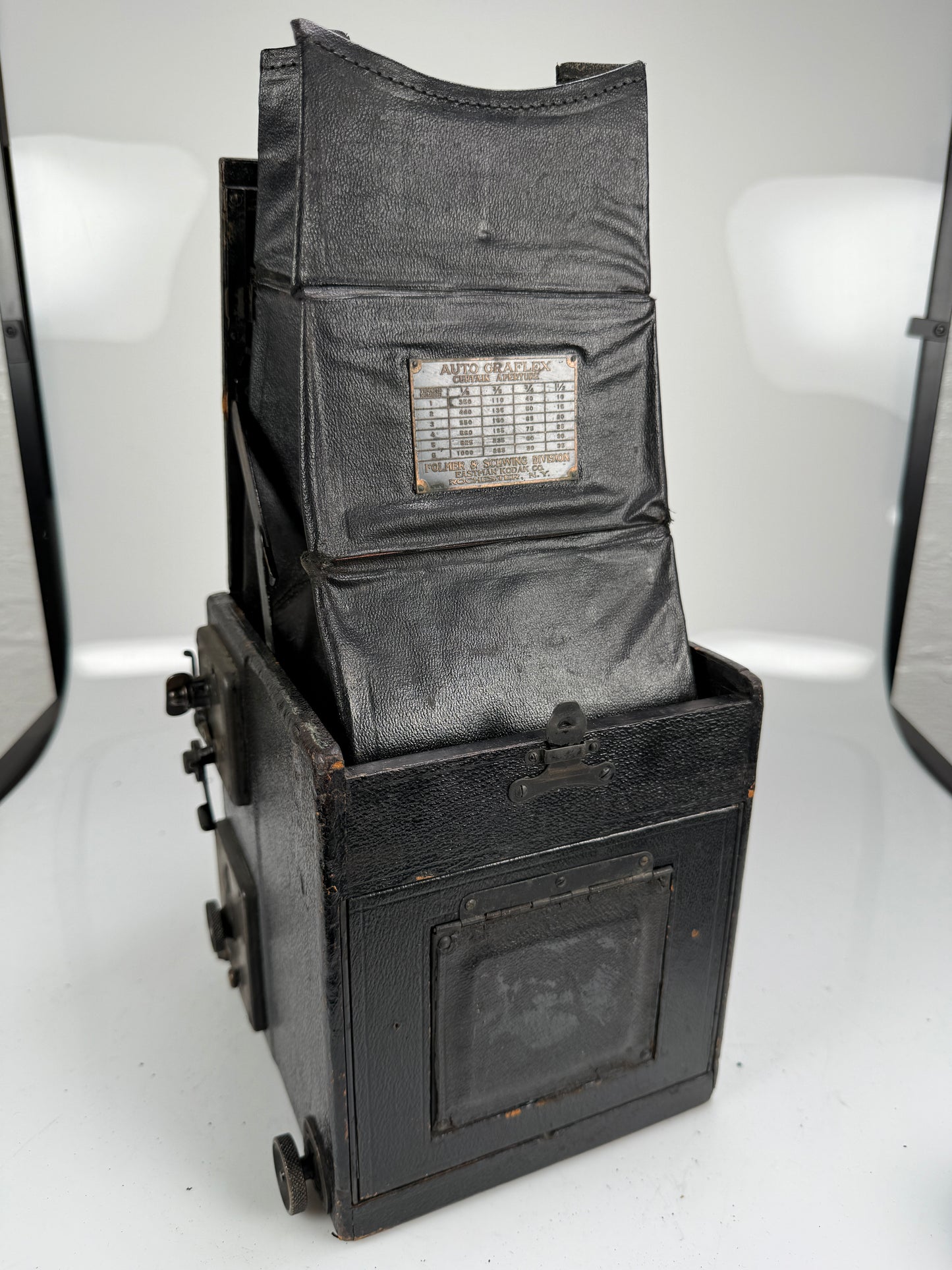 Graflex Auto Curtain Aperture 4x5 Focal Plane Shutter Camera