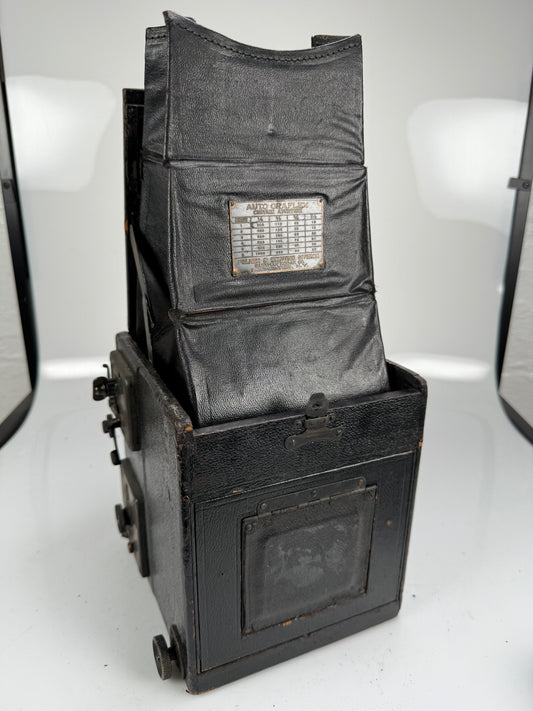 Graflex Auto Curtain Aperture 4x5 Focal Plane Shutter Camera