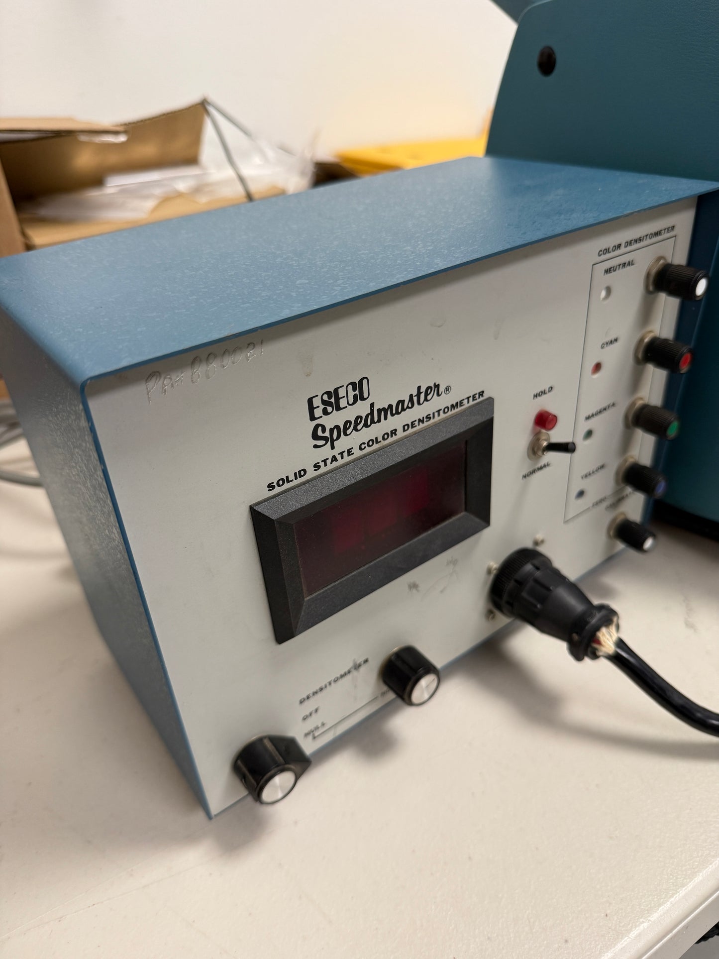 Eseco Speedmaster Solid State Color Densitometer P-95 and Projection