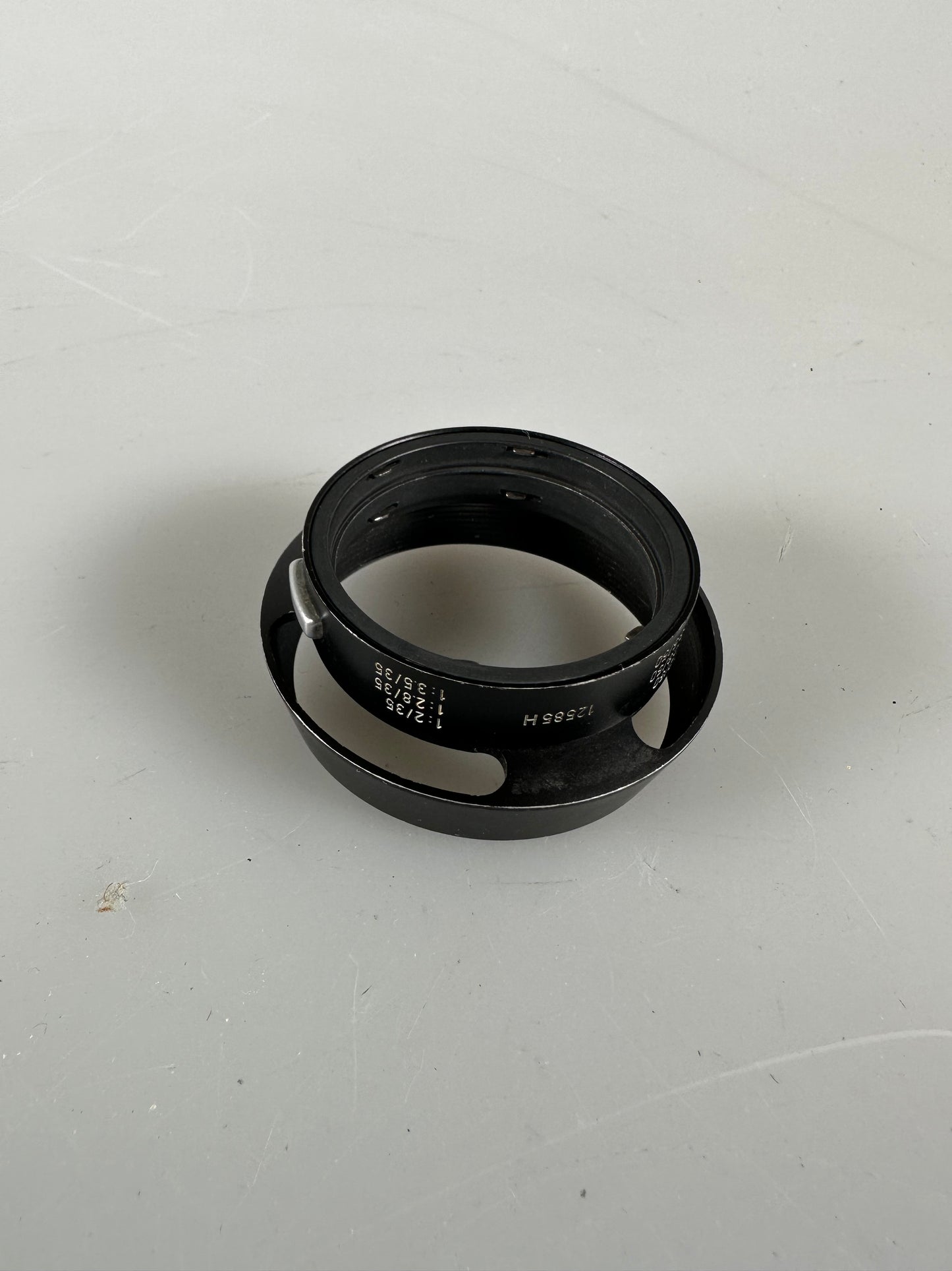 Leica Leitz Wetzlar 12585H Summicron Metal Lens Hood 50mm 35mm f/2 f/2.8 f/3.5