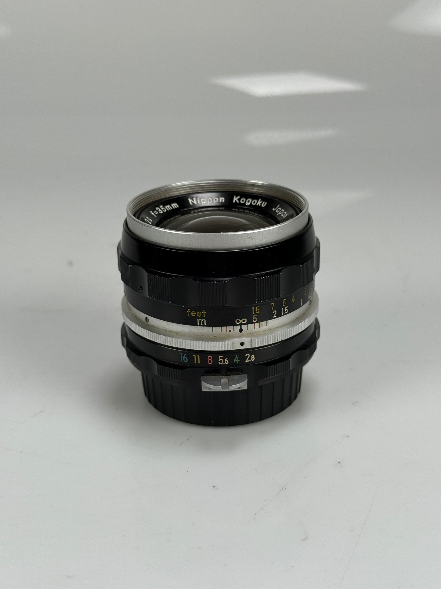 Nikon NIKKOR-S 35mm f2.8 non Ai MF Wide Angle Lens