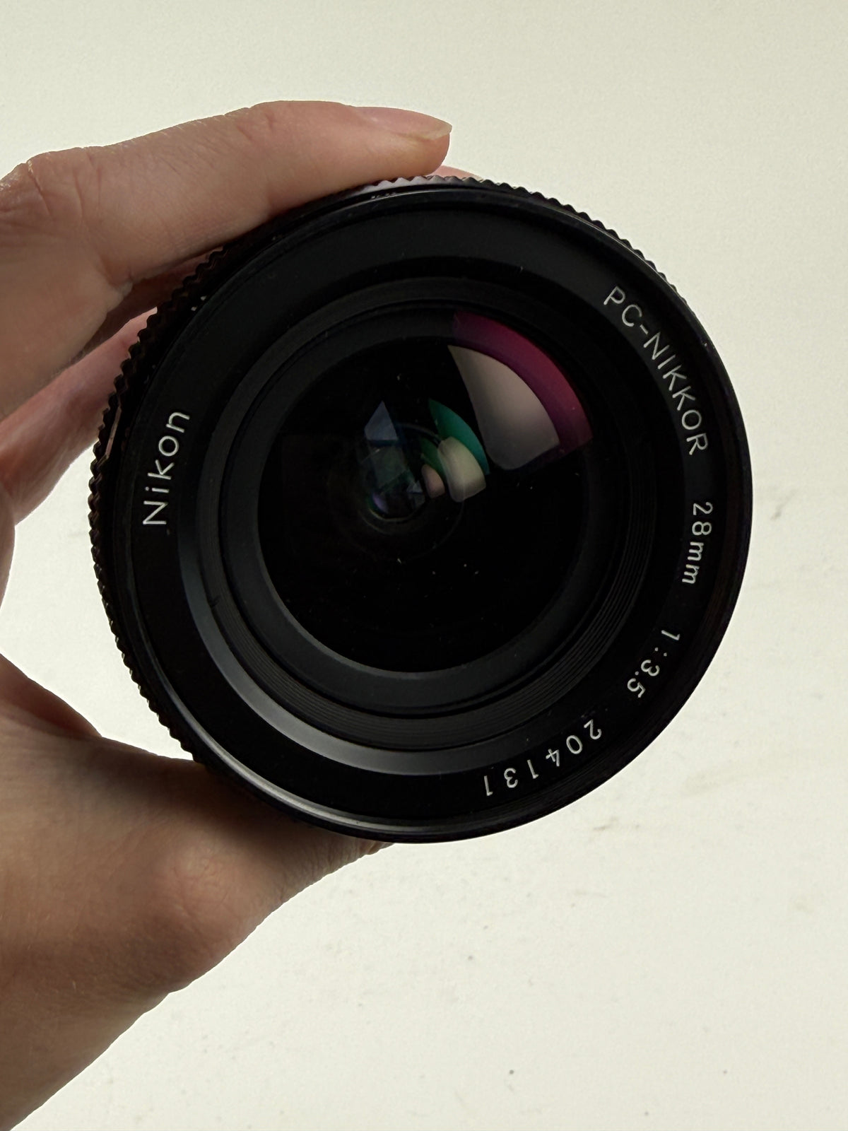 Nikon 28mm f3.5 PC Nikkor Manual Focus Lens