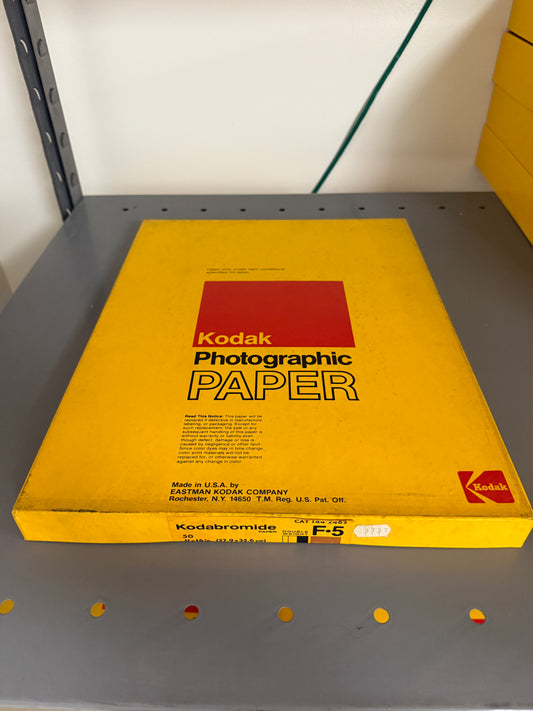 Kodak Kodabromide F5 B&W Paper - 11x14, 50 sheets, SEALED double weight