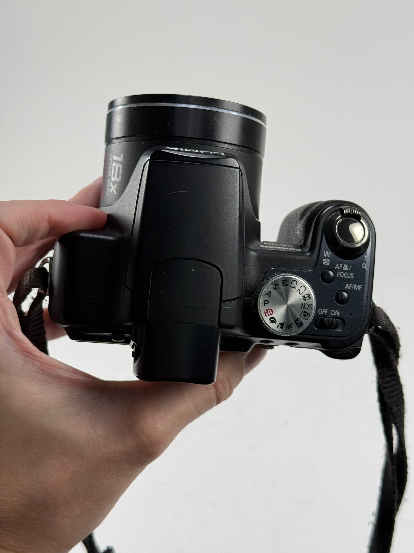 Panasonic Bridge Camera Lumix DMC-FZ28 10.1MP Black