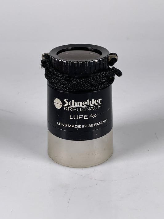 Schneider Kreuznach Universal Lupe Loupe 4x Magnifier Germany