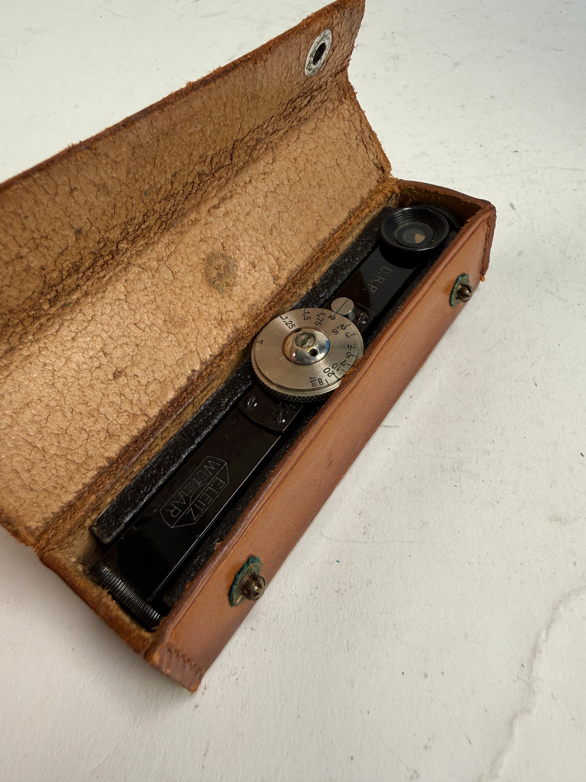 Leica Black paint & Nickle FODIS Rangefinder with case