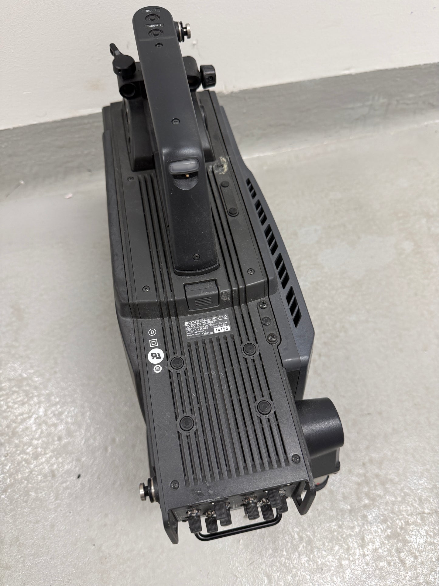Sony HDC1500 HD Color Camera video studio