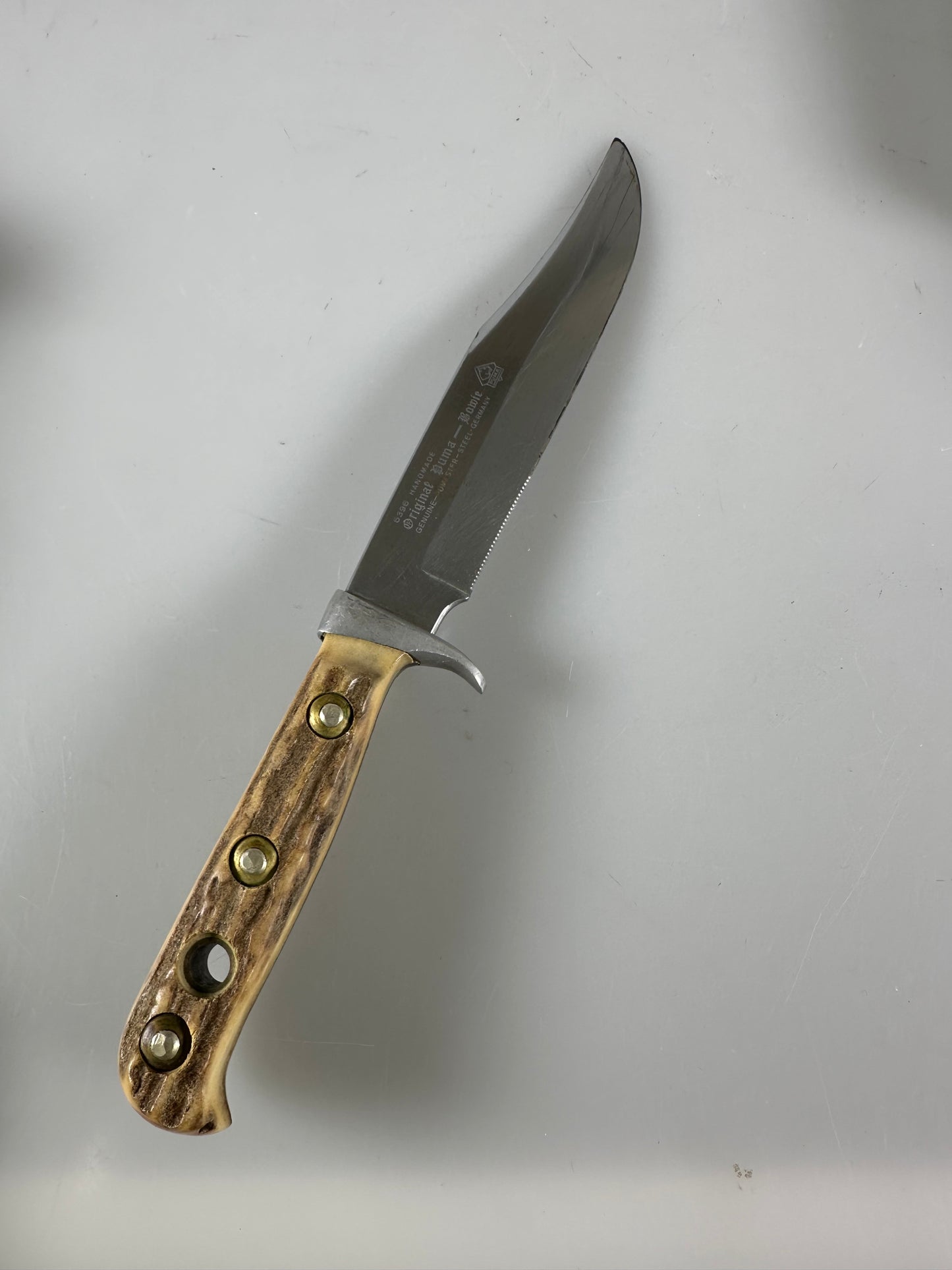 PUMA KNIFE ~ 6396 BOWIE Stag Handle