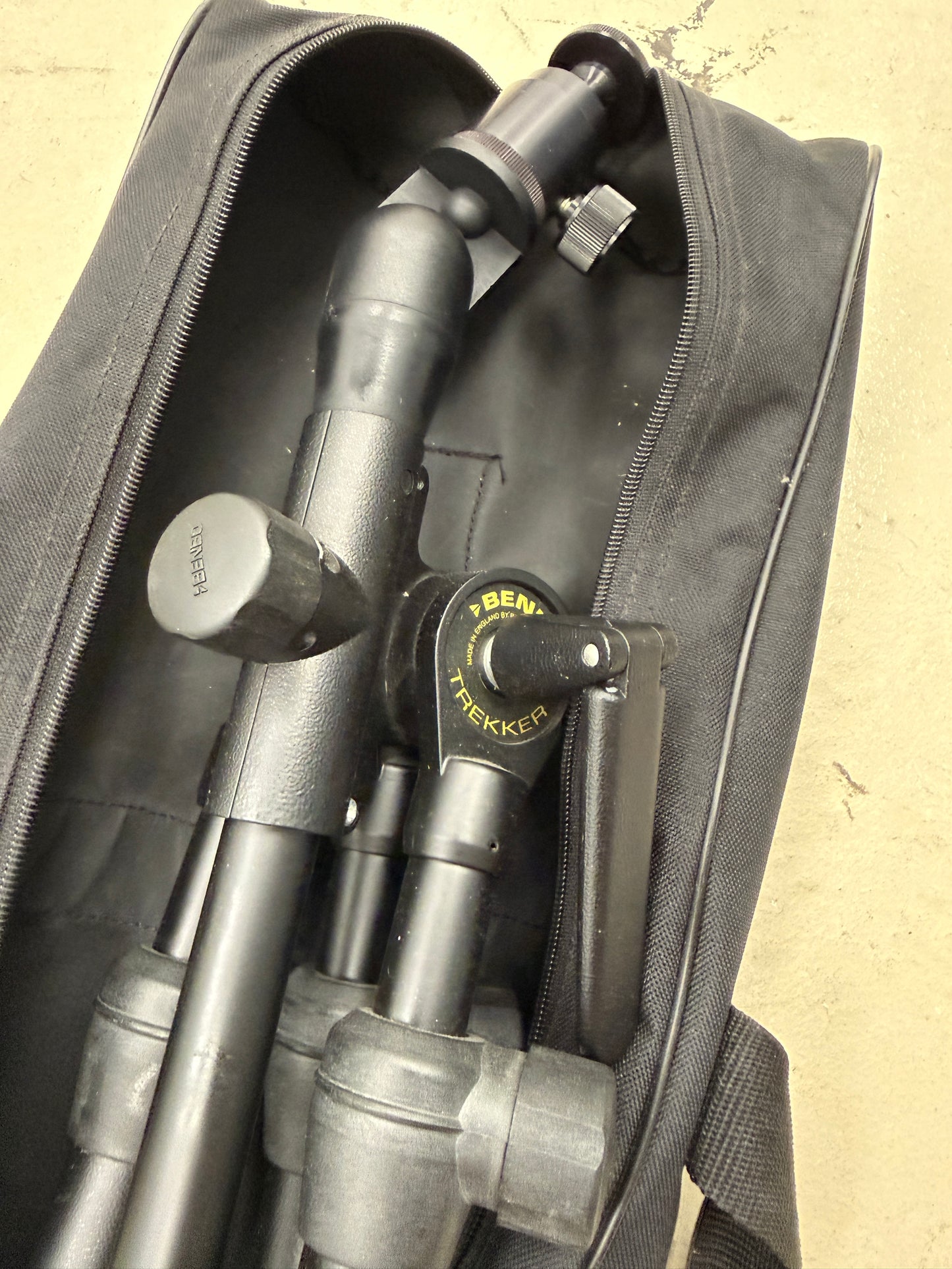 Benbo Trekker Camera Tripod with Ball Head, Carrying Case