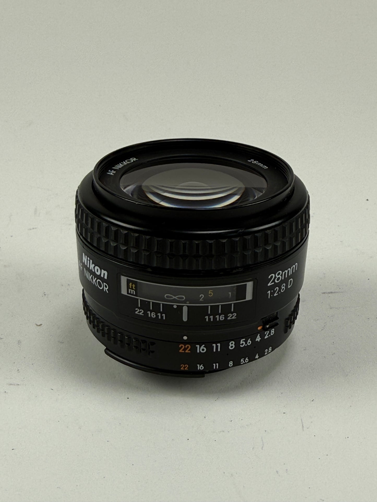 Nikon AF Nikkor 28mm f2.8 D Wide Angle Prime Lens