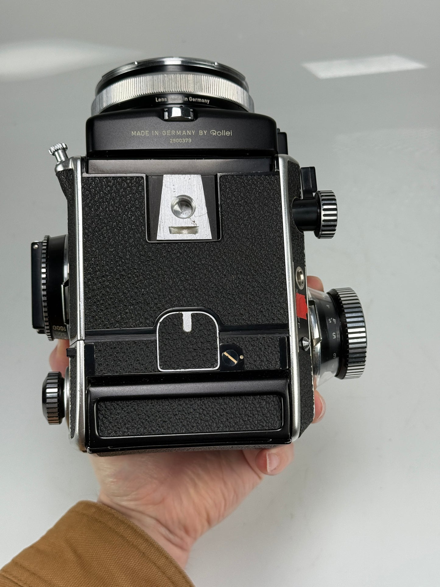 Rolleiflex SL66 Medium Format Camera with 80mm f2.8 HFT, waist level
