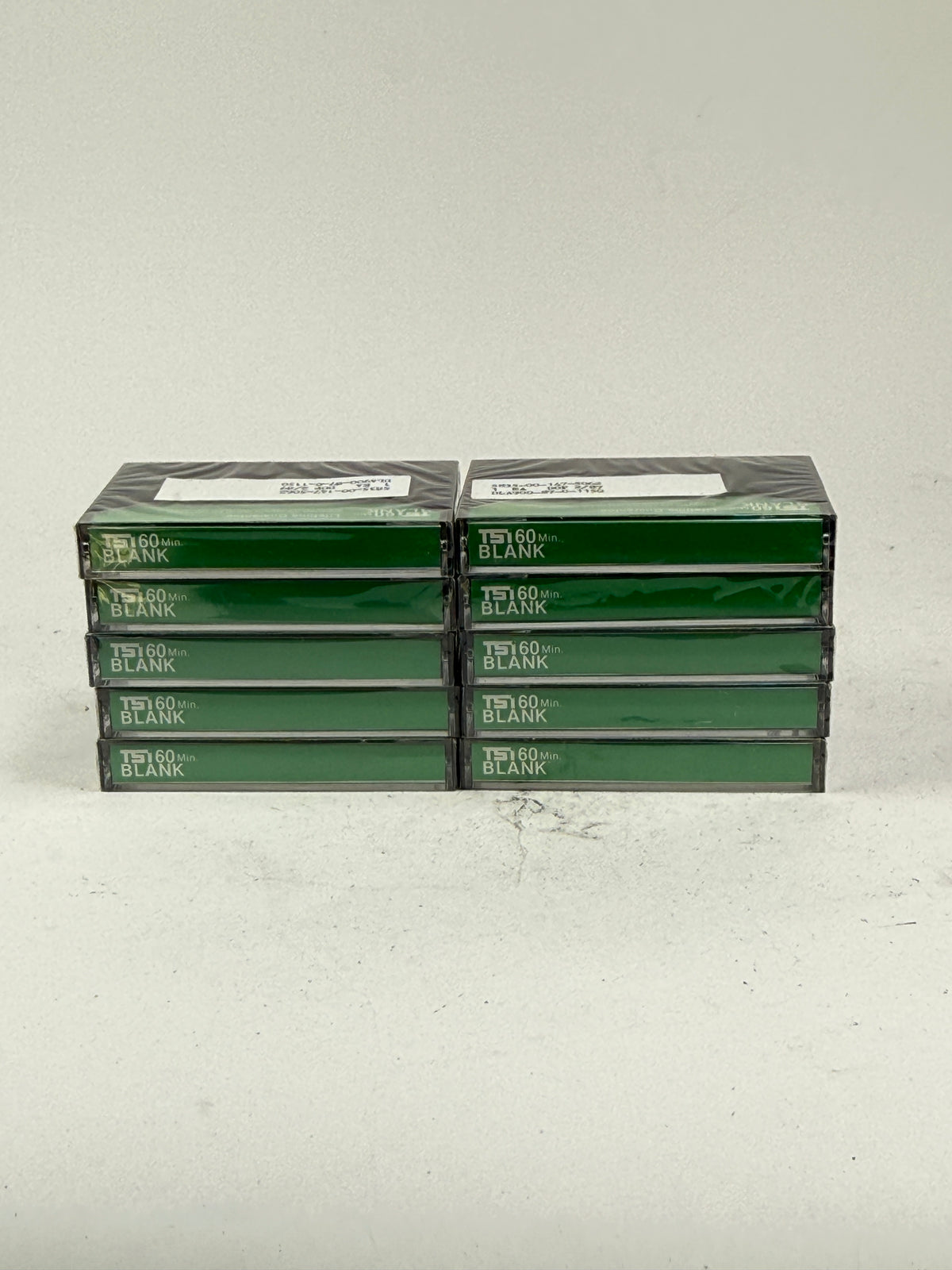 TSI 60 min minuet Blank Audio Cassette Tape (Sealed) lot of 10 tapes