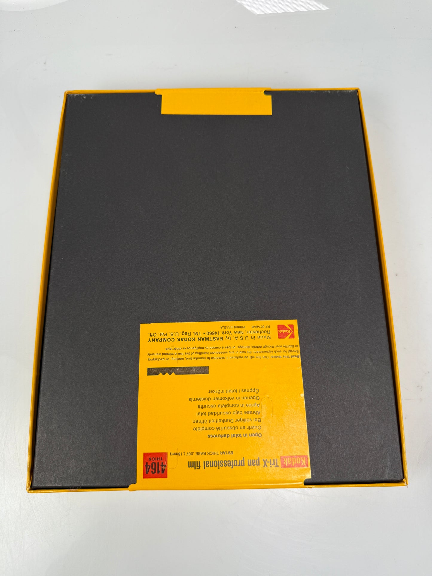 Expired 8x10 KODAK 4164 Tri-X Pan Large Format Film 50 Sheets 1981