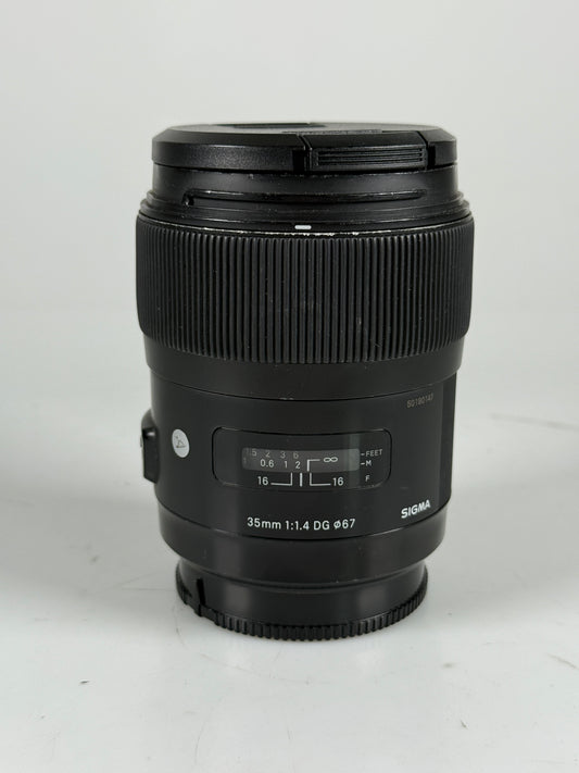 Sigma 35mm f1.4 Art DG Lens for Sony A