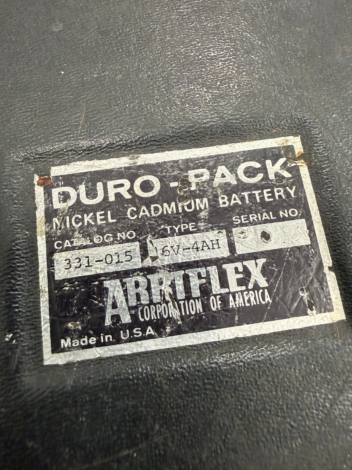 Arriflex box battery for Arri Film Cameras