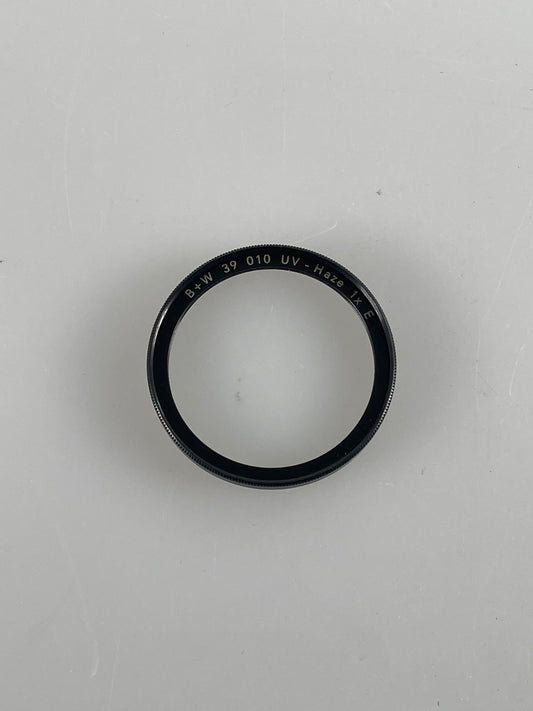 B+W 39mm 010 UV Haze Lens Filter UV 1x E