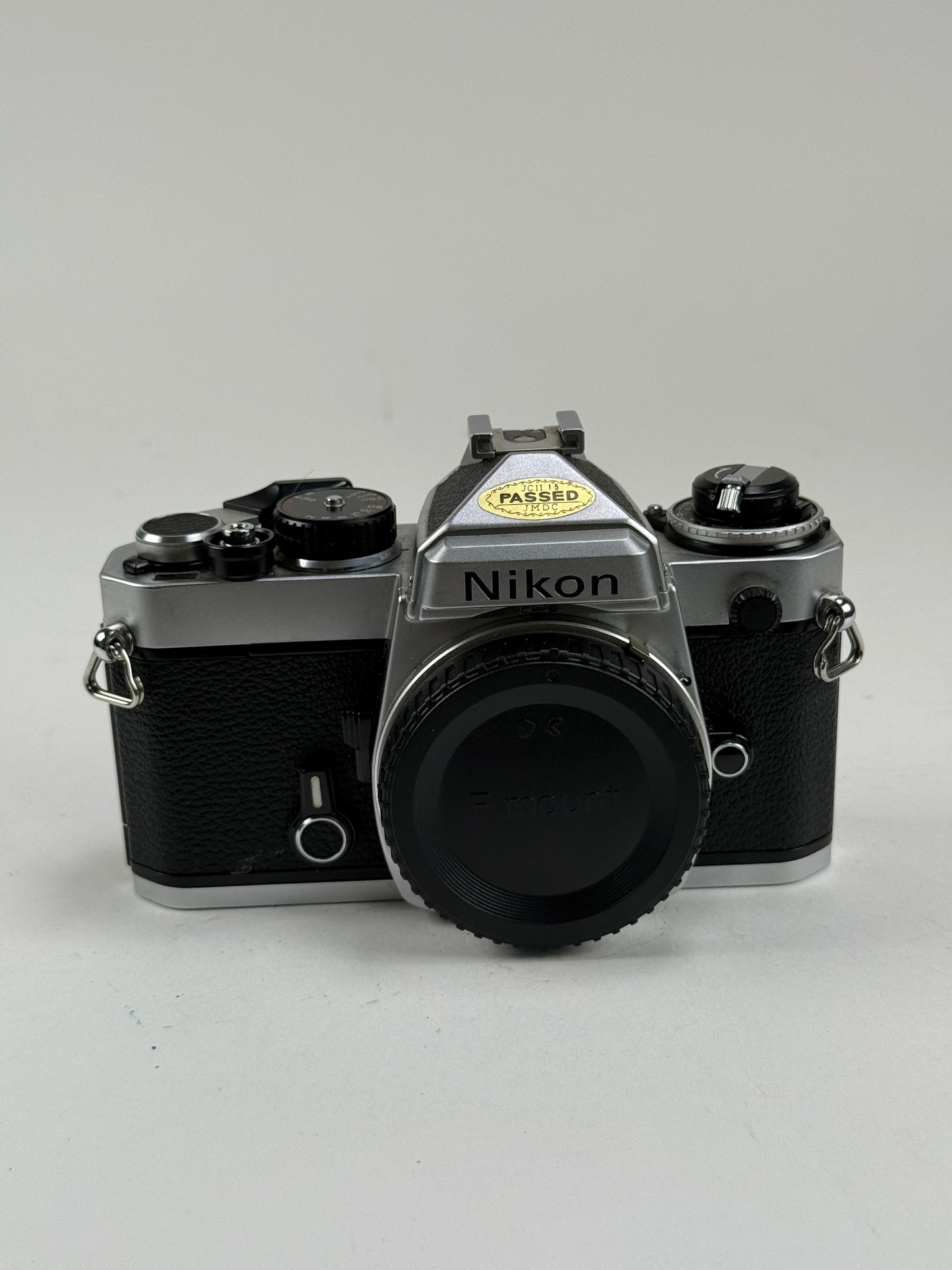 Nikon FE Chrome 35mm SLR Film Camera Body