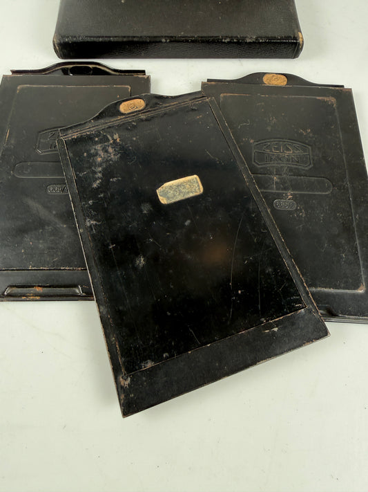 Zeiss Ikon film holder RARE 665/7 lot of 3