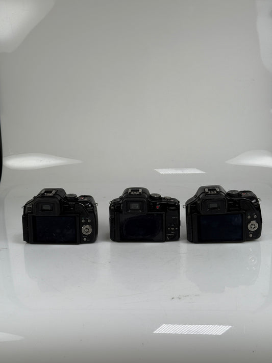 Panasonic Lumix DMC-G5 Mirrorless MFT Digital Camera Body lot of 3