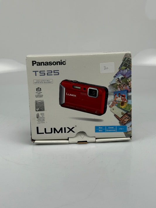 Panasonic LUMIX DMC-TS25 16.1 MP Digital Camera Blue