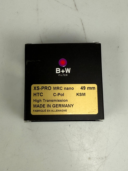 B+W XS-PRO MRC nano 49mm HTC C-Pol KSM Filter