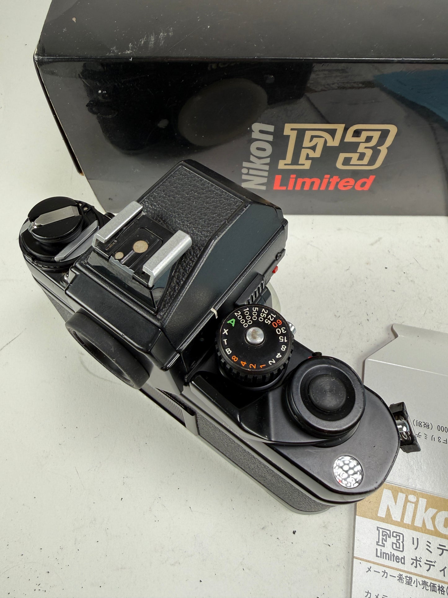 Nikon F3 HP Limited Black SLR 35mm Film Camera Body