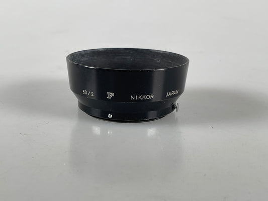 Vintage Nikon HS-1 Snap-On Lens Hood Shade 50mm f2 F