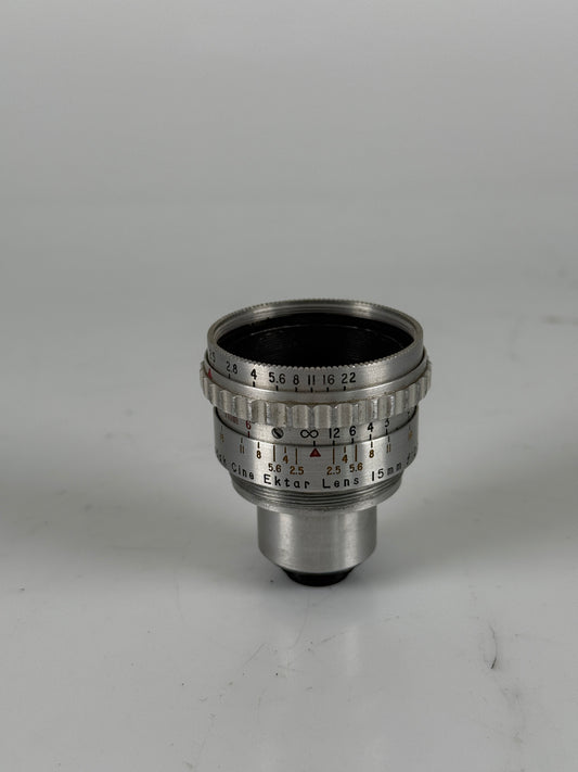 Kodak Cine Ektanon 15mm f2.5 S Mount Camera Lens