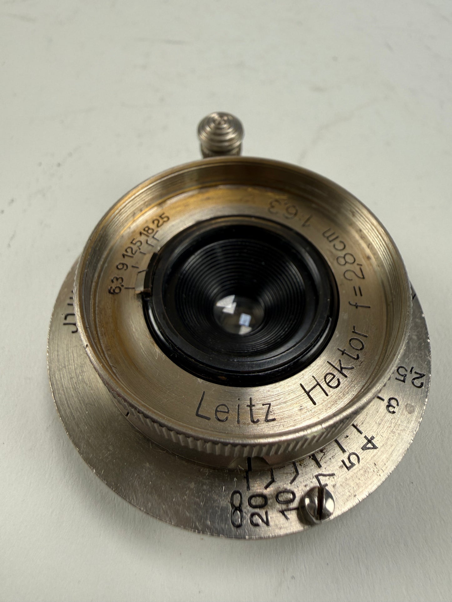 Leica leitz 2.8cm 28mm Hektor Nickle LENS ltm m39 RARE 1st batch