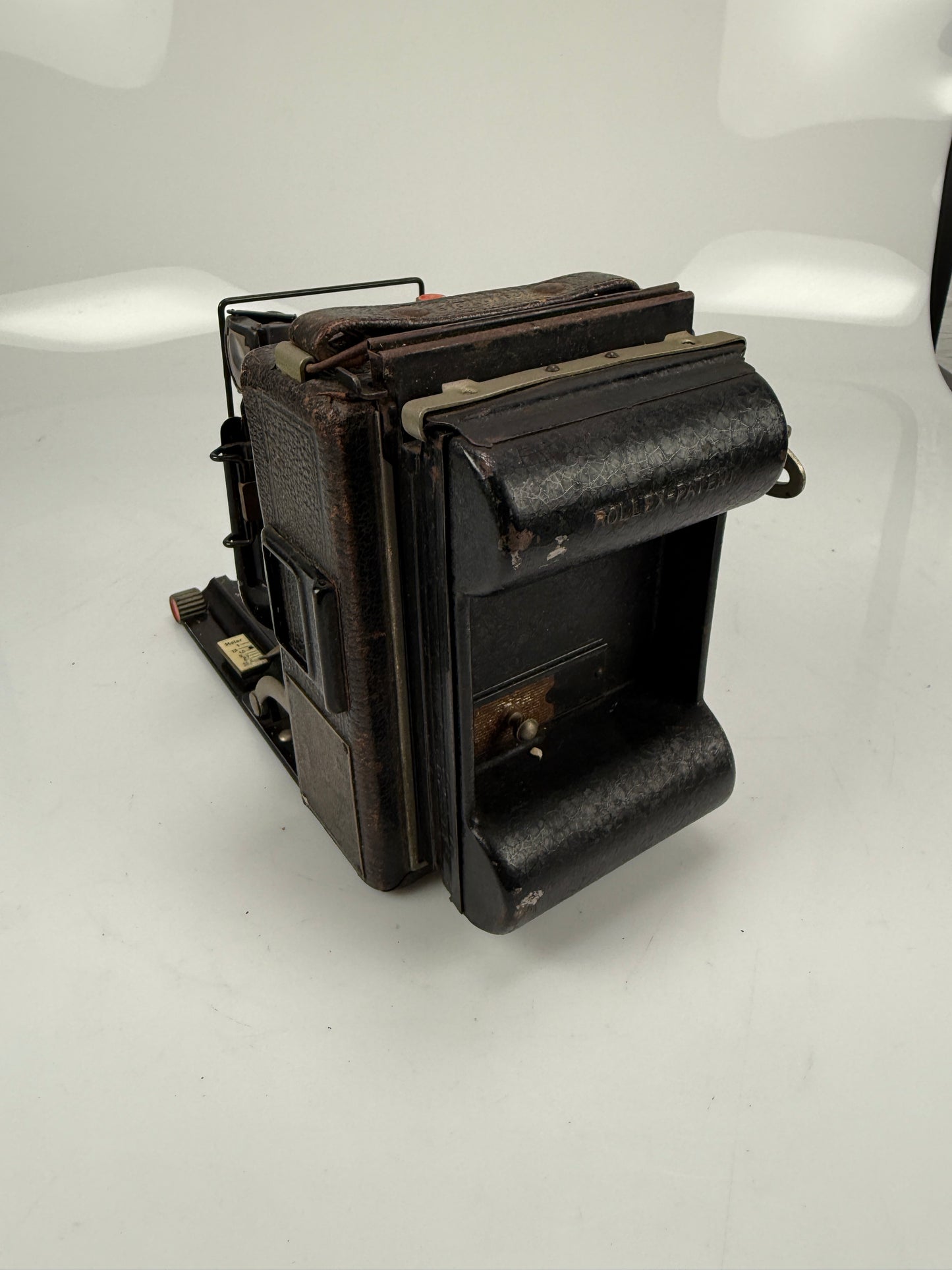 Voigtlander Bergheil Heliar lens 10.5cm f4.5 / 9x12cm folding camera