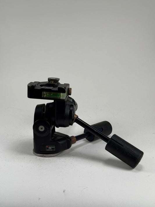 Manfrotto 229 3D Super Pro 3-Way Tripod Head