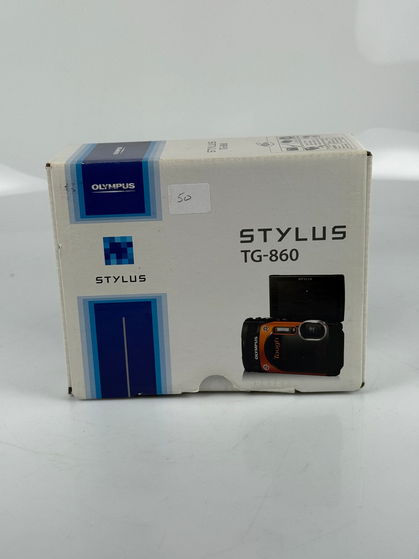 Olympus Stylus Tough TG-860 16.0MP Waterproof Digital Camera Orange