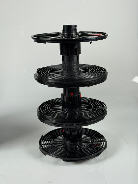 JOBO 2553 Rotary Film Development Tank with 4 black duo set 2502 reels