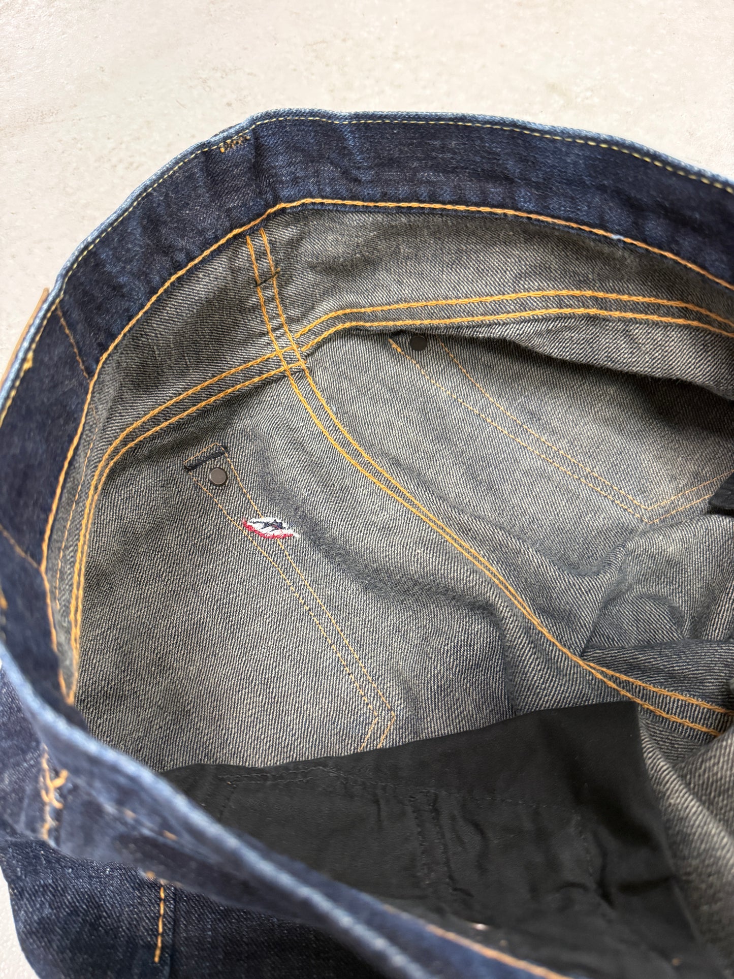 Pure Blue Japan Syoaiya Selvedge Raw Denim Jeans Size 34x34 Japan