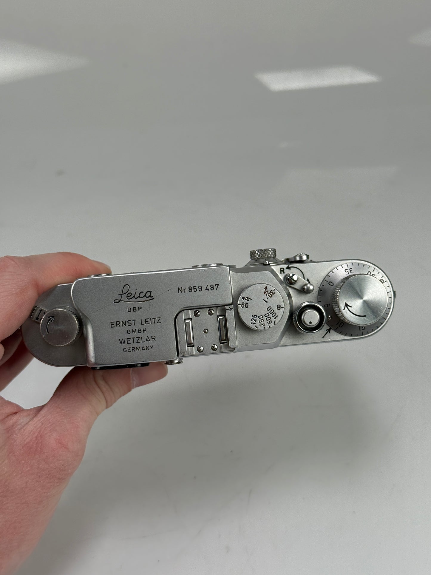 Leica IIIG Screwmount LTM Rangefinder Body in Chrome Silver