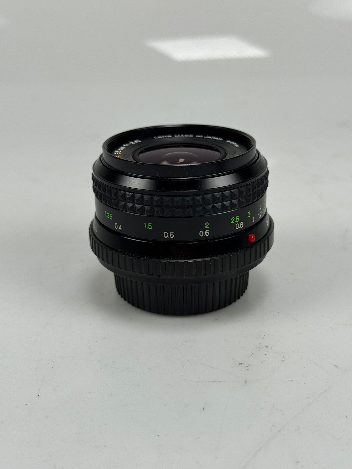 Minolta MD Rokkor-X 35mm f2.8 Prime lens