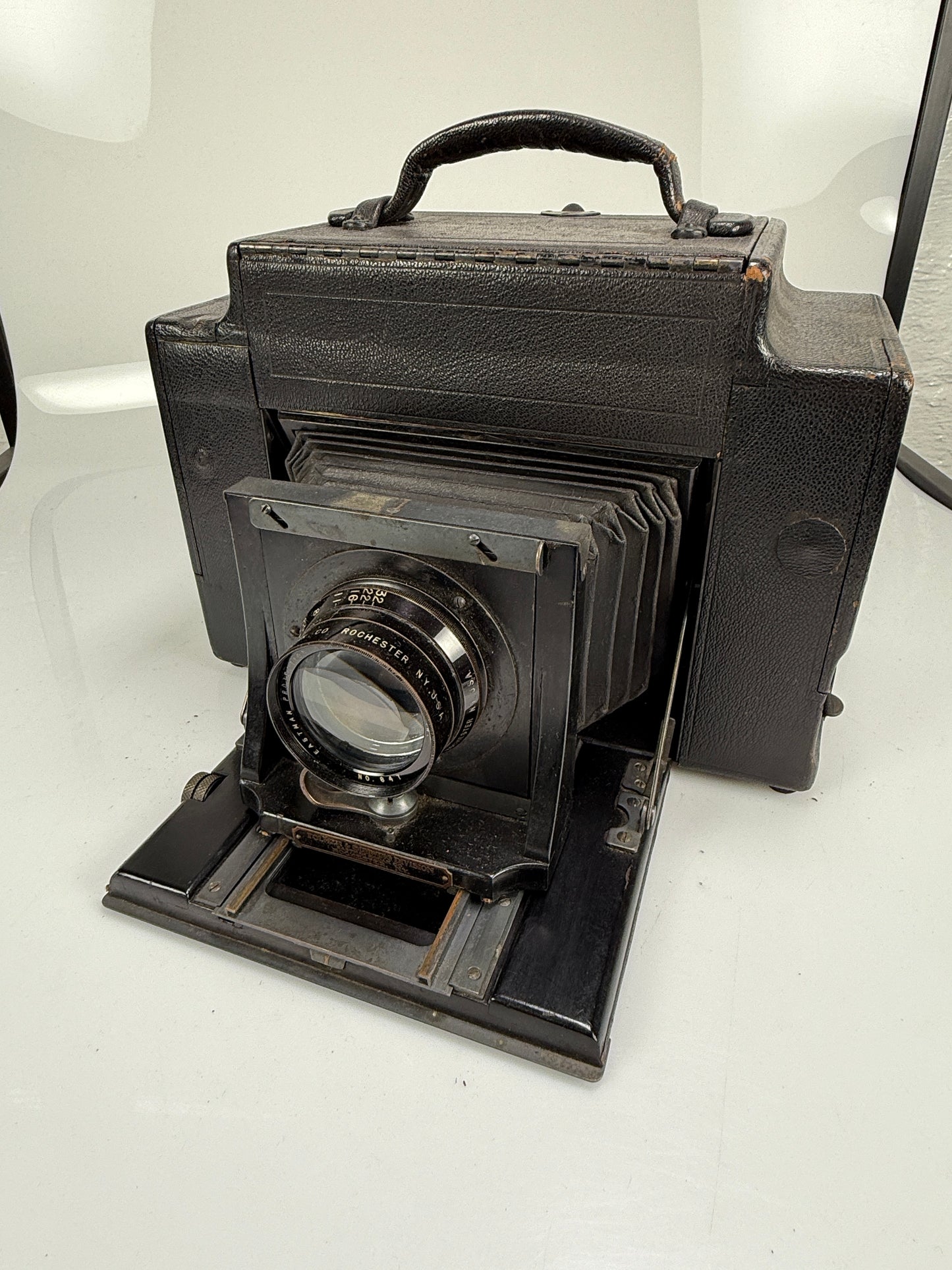 Graflex 3A Bellows Camera with Kodak 7 1/2 inch f4.5 lens