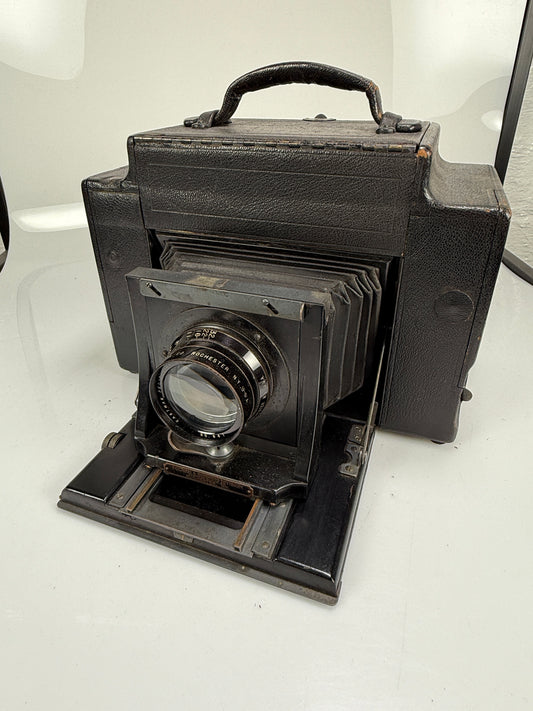 Graflex 3A Bellows Camera with Kodak 7 1/2 inch f4.5 lens