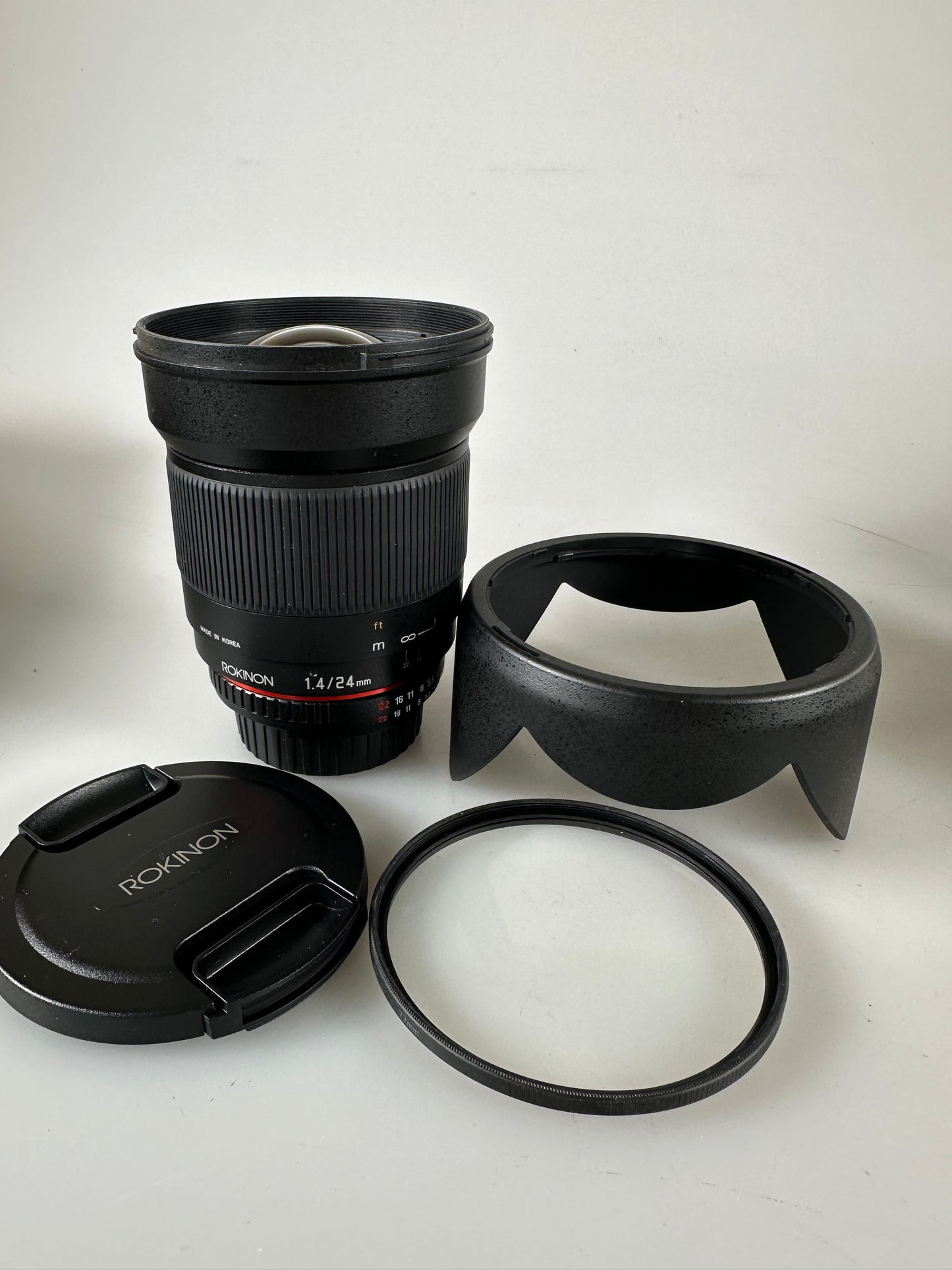 Rokinon Manual Focus 24mm f1.4 AS IF ED UMC Lens Nikon