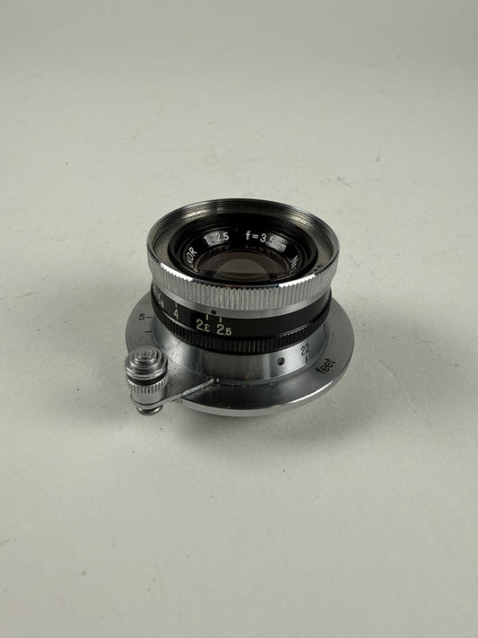 NIKON W-Nikkor 35mm 3.5cm F2.5 Leica L39 LTM Lens Rangefinder Black belt
