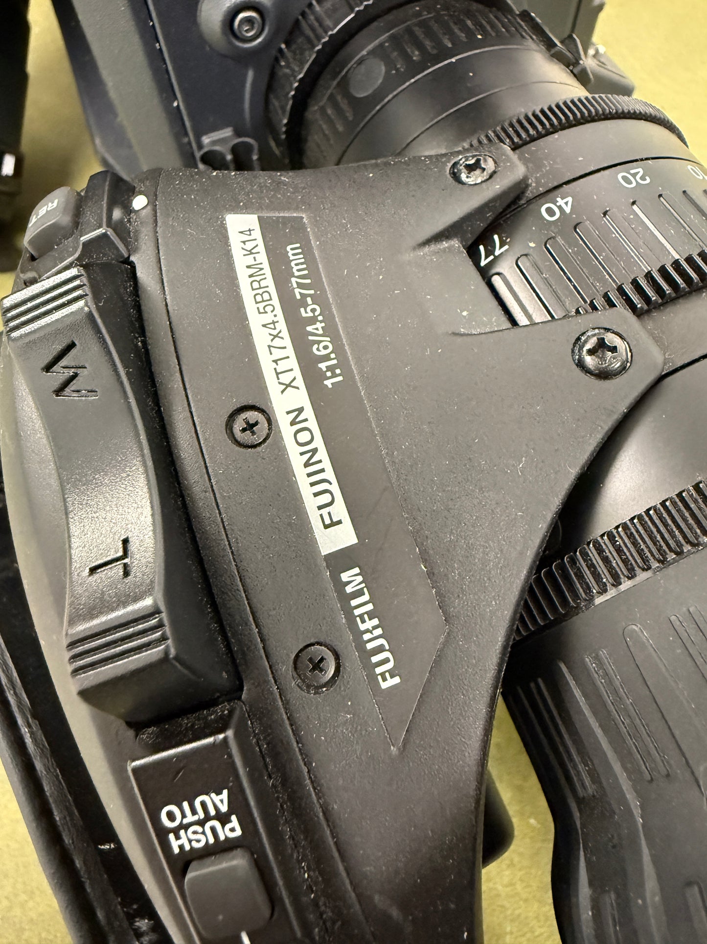 Panasonic AG-HPX370P P2 Camcorder with Fujinon T17X4.5BRM-L14 f1.6/5-77mm Lens