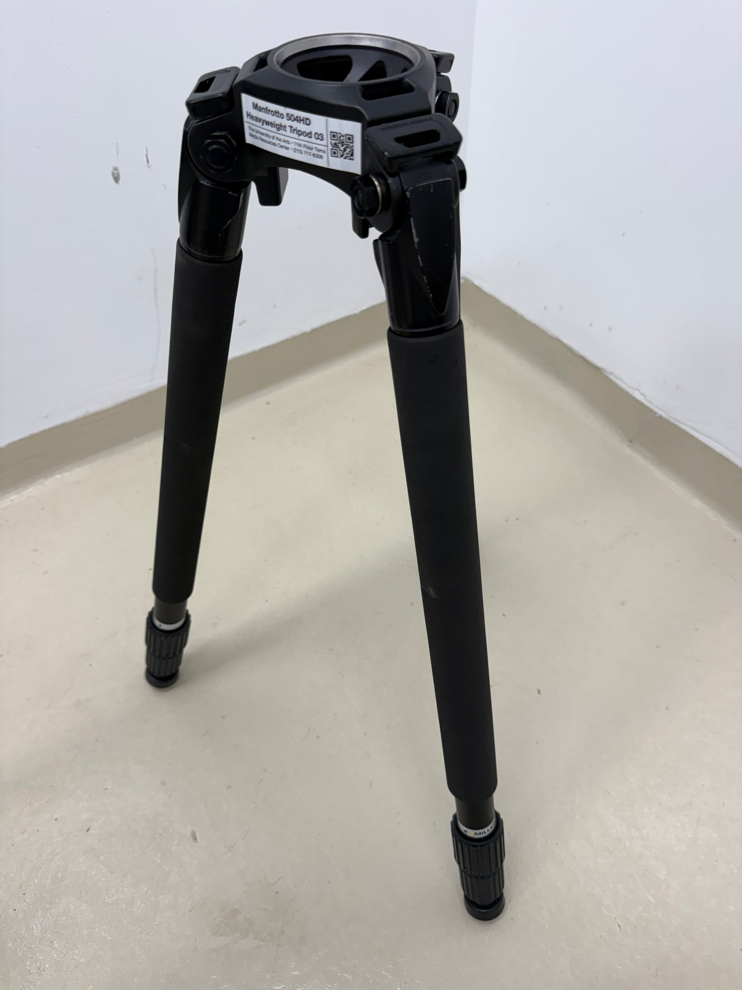 Miller Solo 75 3-Section Aluminum Alloy Tripod Legs with 75mm Bowl
