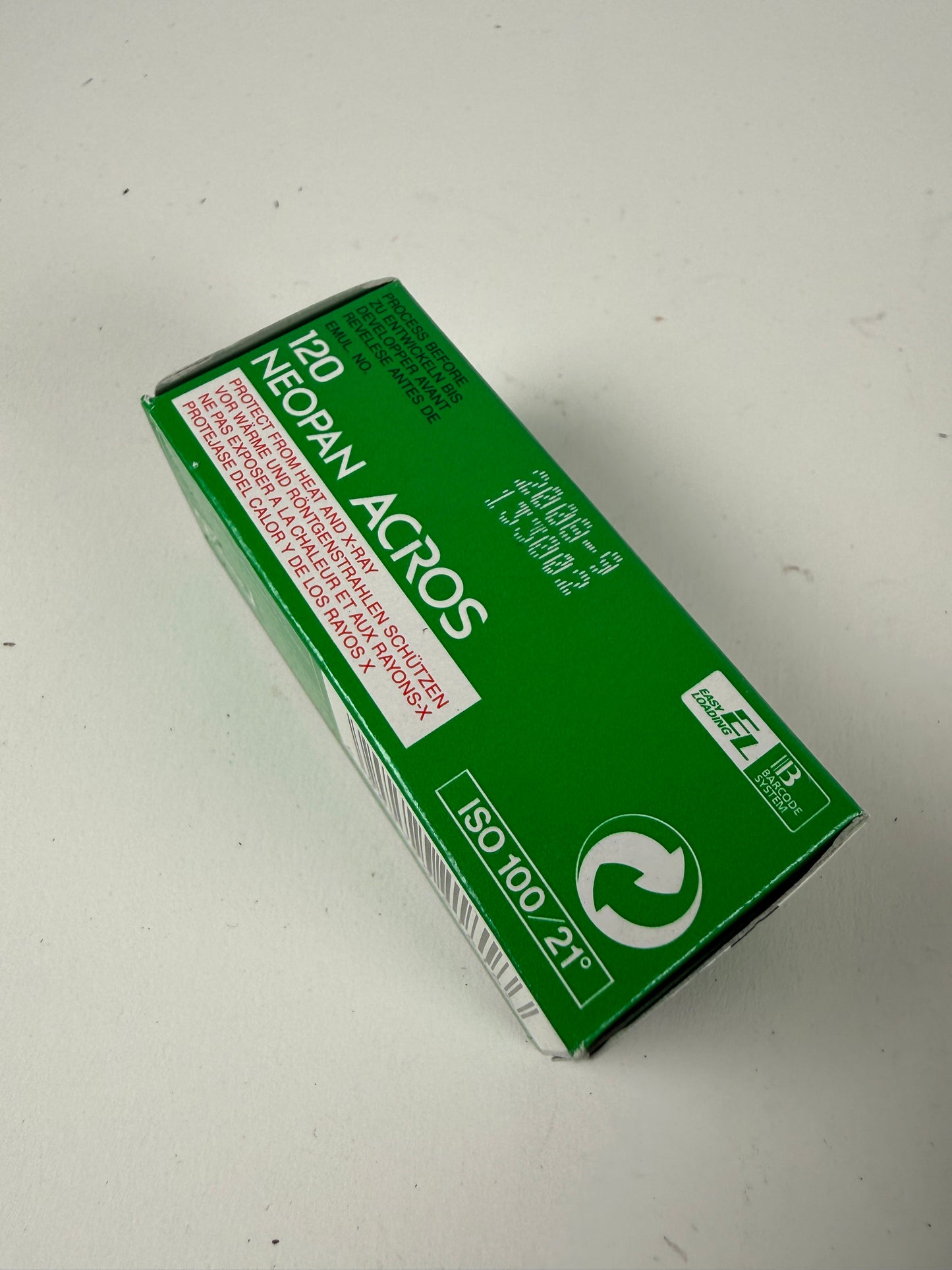 Fujifilm Neopan 100 Acros Black and White Negative Film, 120 Roll Film