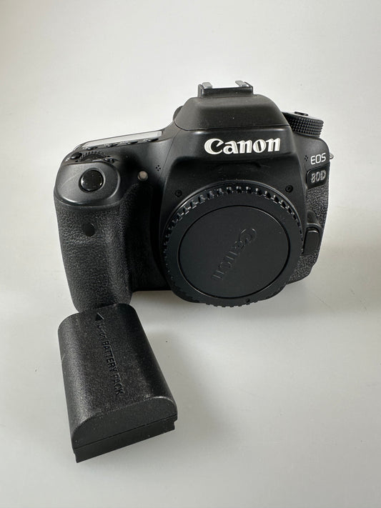 Canon EOS 80D 24.2 MP Digital SLR Camera - Black